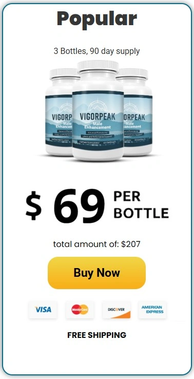 Vigor Peak - 3 Bottle